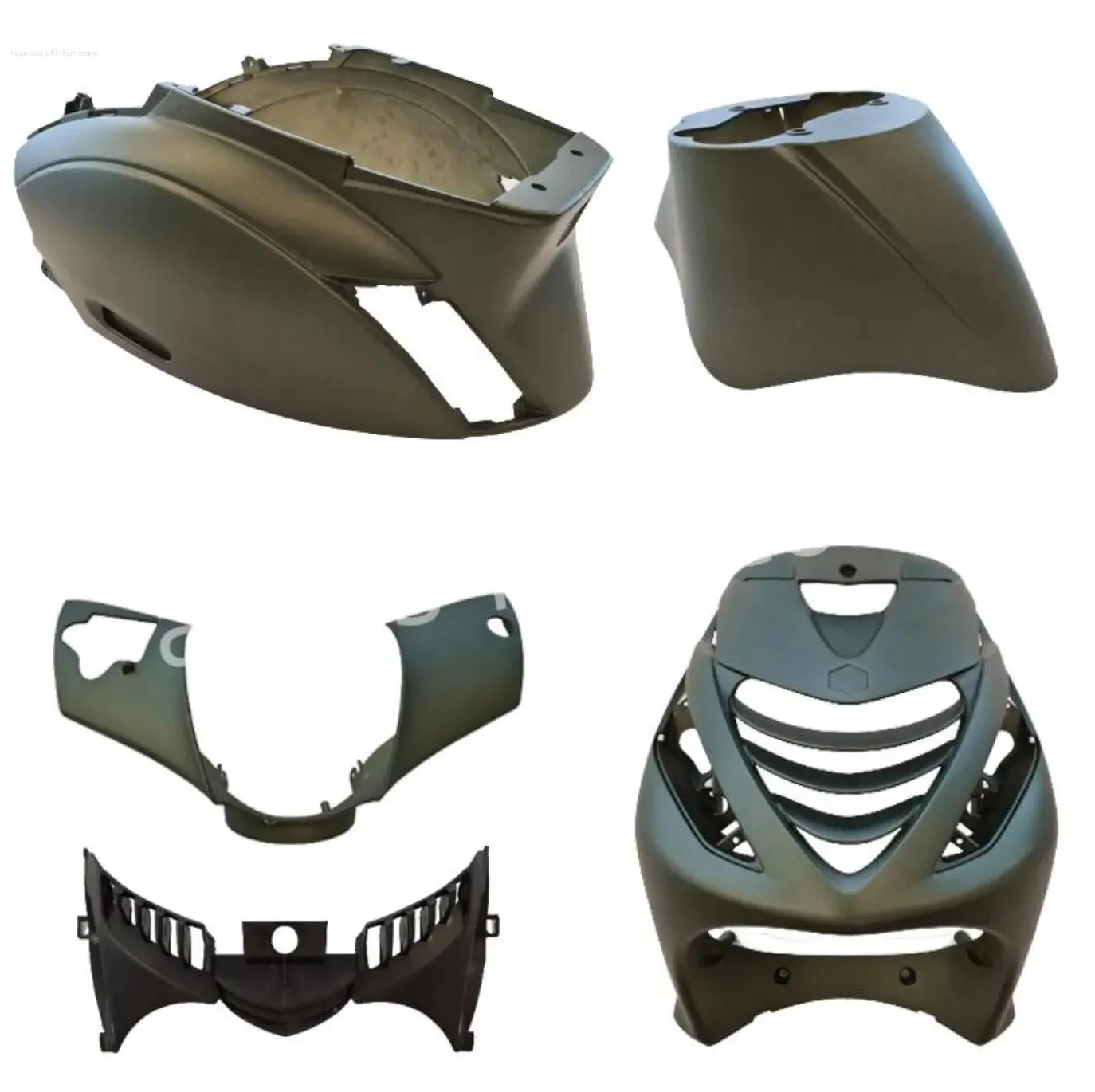 Panel Kit Matt Huracan Green | Piaggio ZIP 2000/SP Models