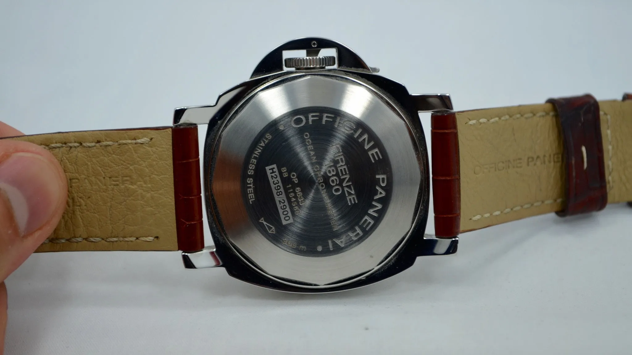 Panerai Luminor GMT PAM 88 Steel Automatic Wristwatch