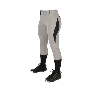 Pantalon Softbol Champro Surge Traditional BP28 Gris Negro Dama