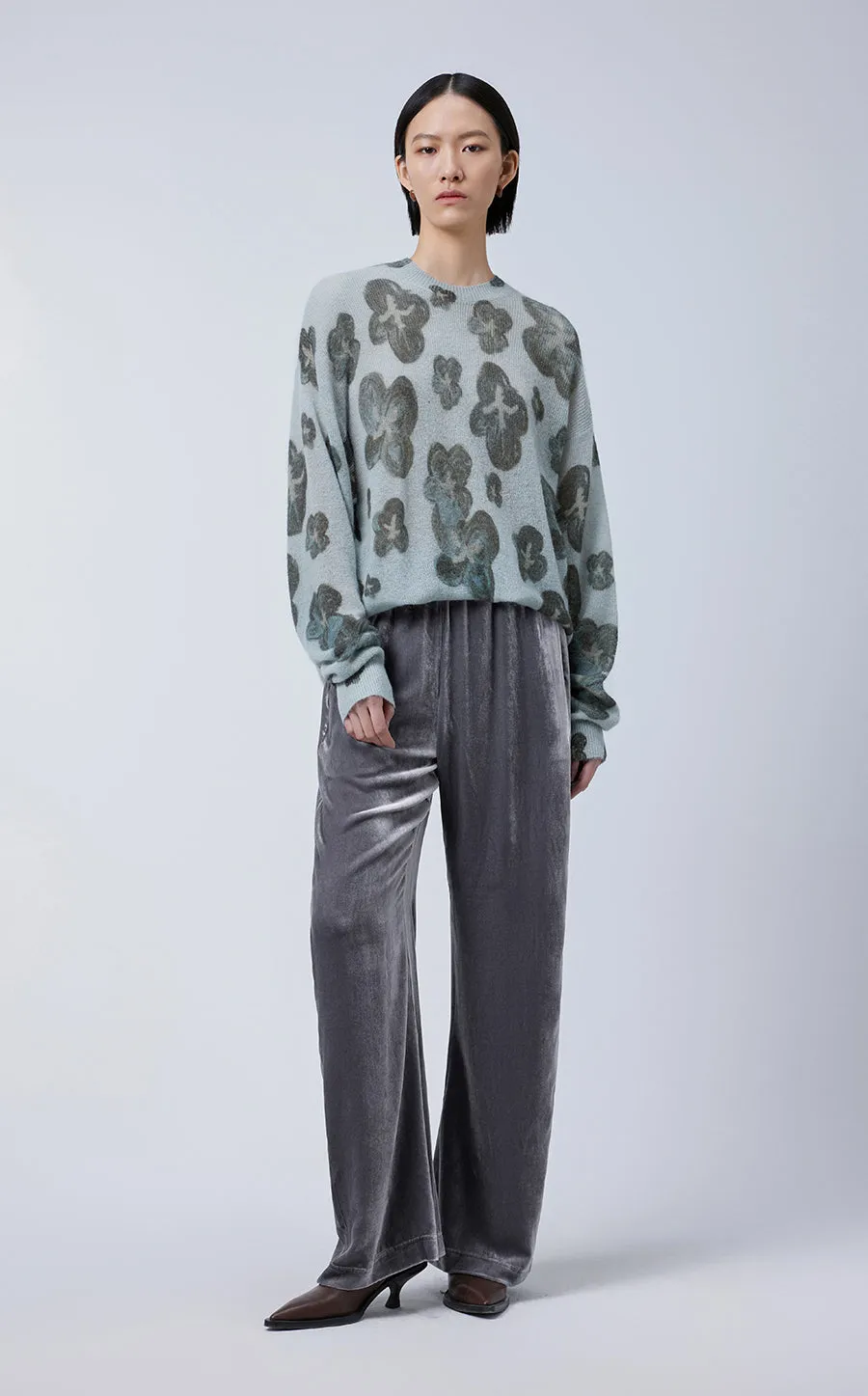 Pants / JNBY Viscose-silk Extra-long Pants