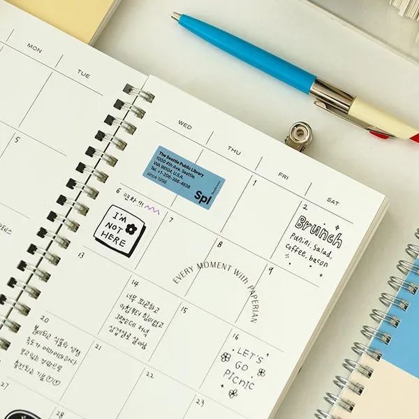 Paperian Do Not Disturb 100 Day Planner