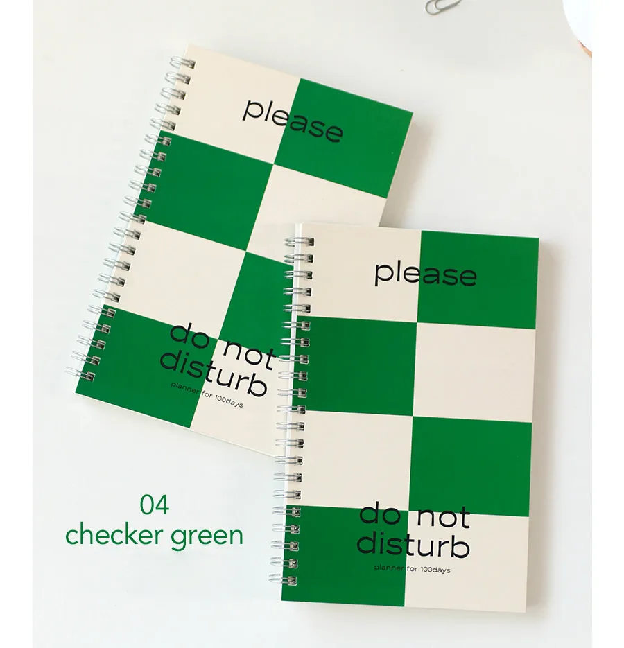 Paperian Do Not Disturb 100 Day Planner