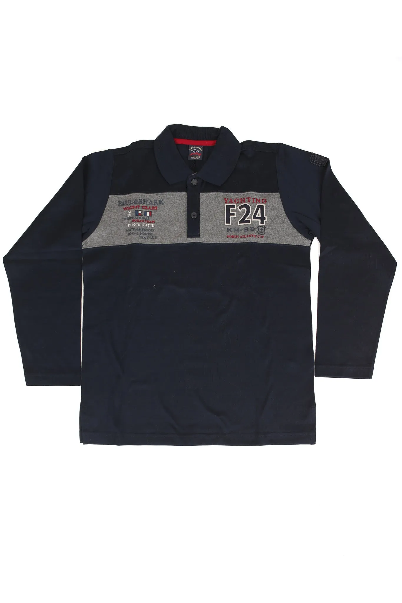 Paul & Shark Long Sleeve Polo Shirt