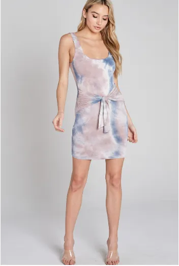 Peace and Love Tie Dye Dress