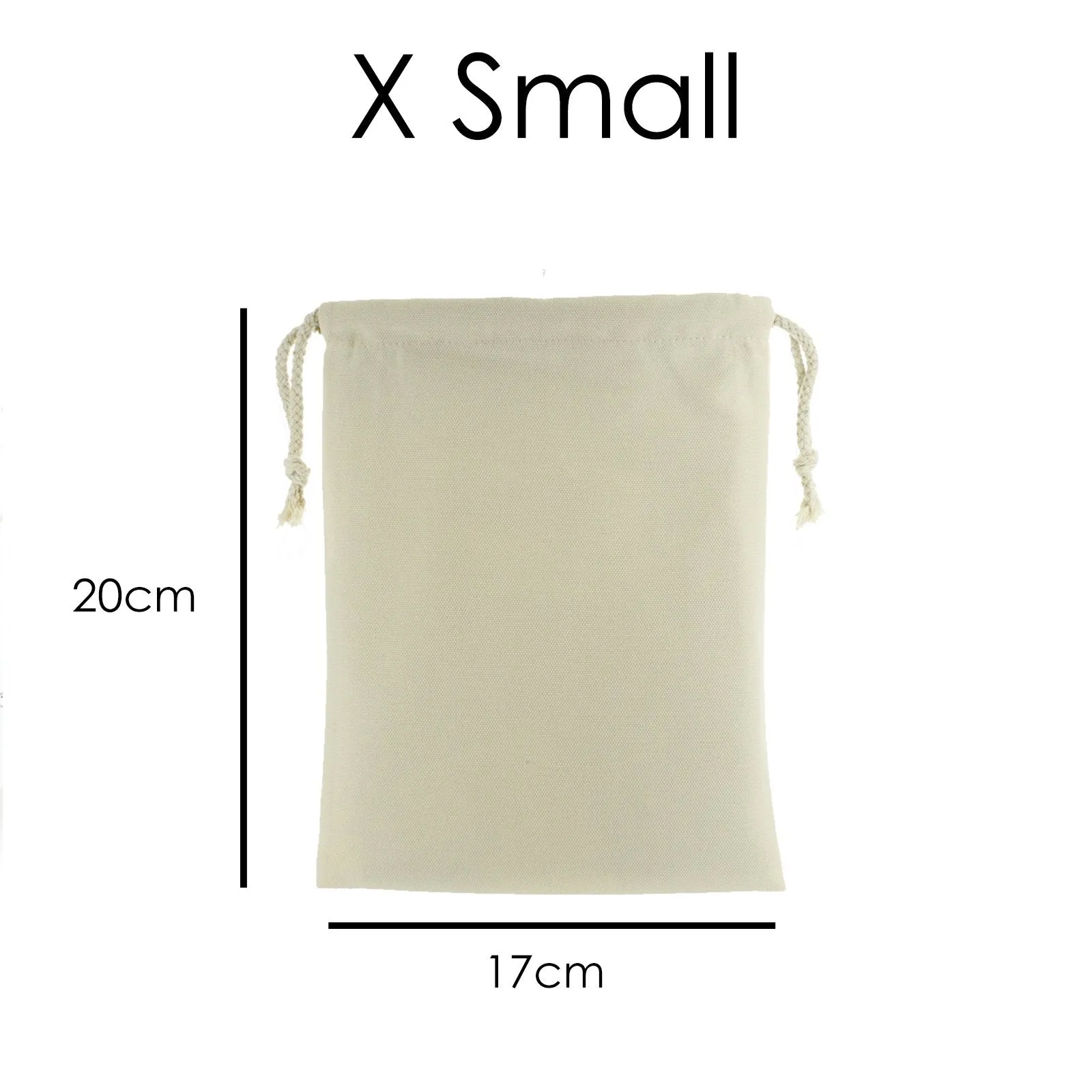 Personalised Canvas Sack with Block Text and Christmas Characters and Houses