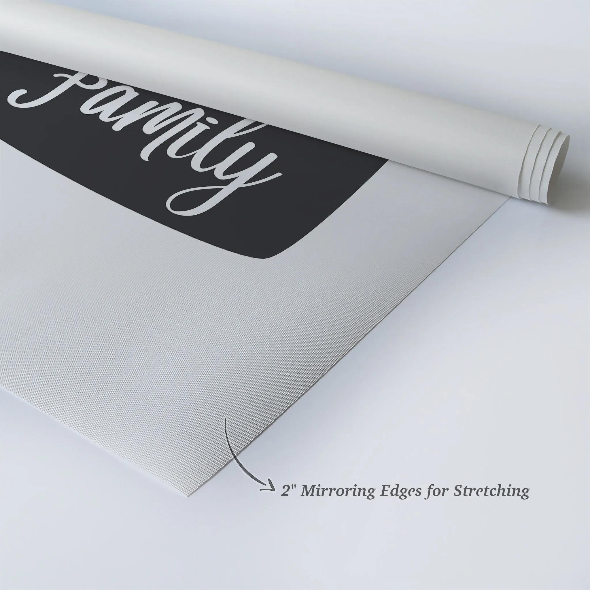 Personalized Gift Wall Art with Family Name in Home Shape Design