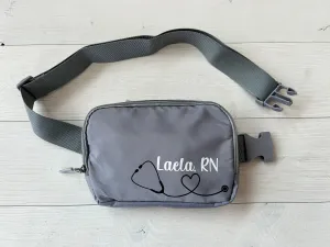 Personalized Registered Nurse Crossbody Fanny Pack