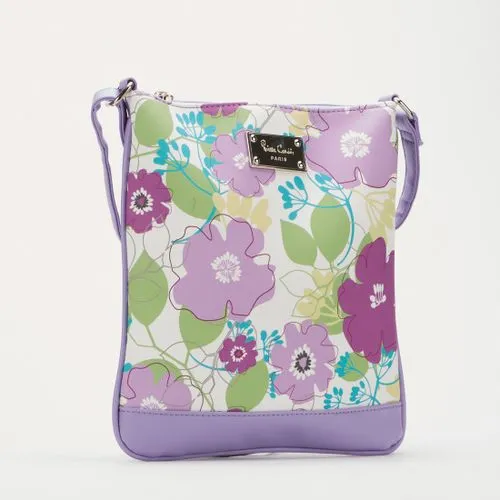 Pierre Cardin Aasha Floral Crossbody Bag Lilac   PCL05128LIFL-A0