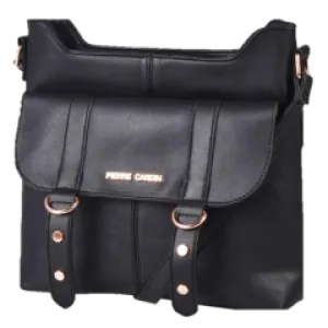 Pierre Cardin Camilla Classic Crossbody Bag | Black