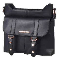 Pierre Cardin Camilla Classic Crossbody Bag | Black