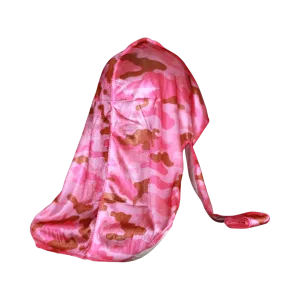 Pink Camo Silky Durag