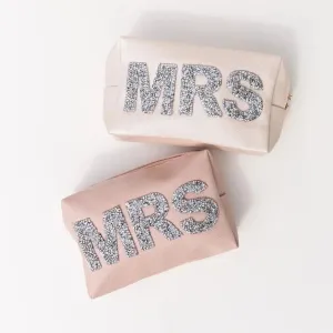Pink Mrs Makeup Bag