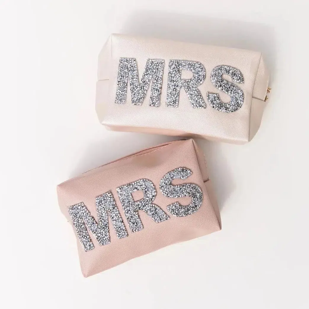 Pink Mrs Makeup Bag