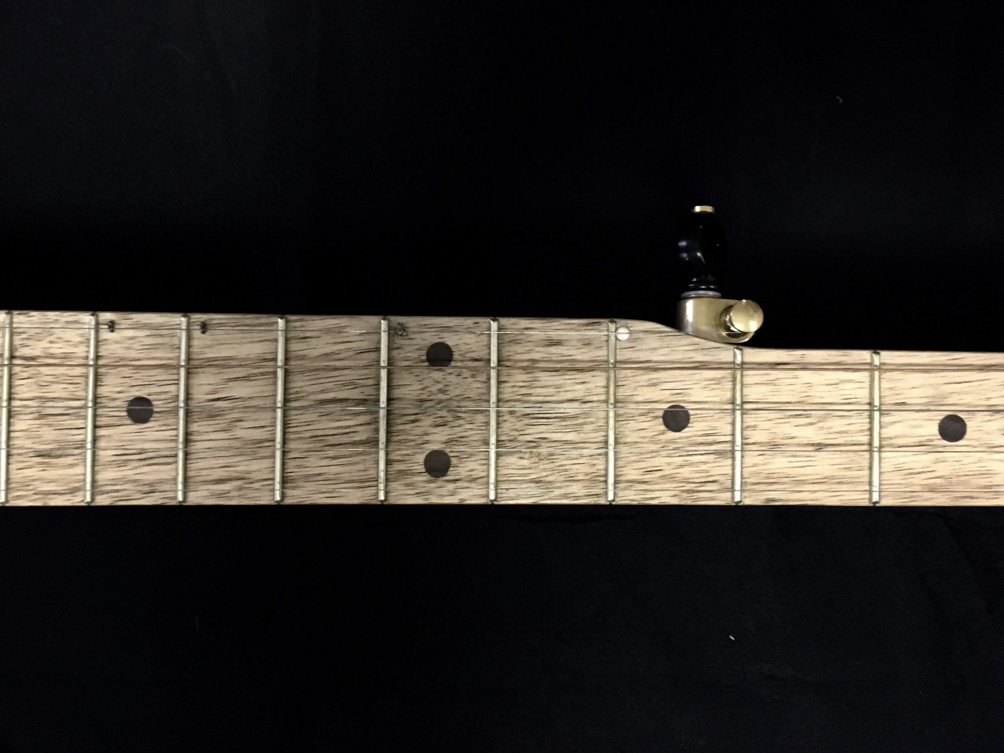 Pisgah Walnut Possum 5-String Banjo with Aged Brass Hardware