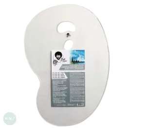 Plastic Palette- BOB ROSS Clear 24 X 16.25" (61 x 41cm)