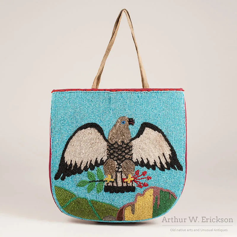 Plateau Beaded Eagle Bag
