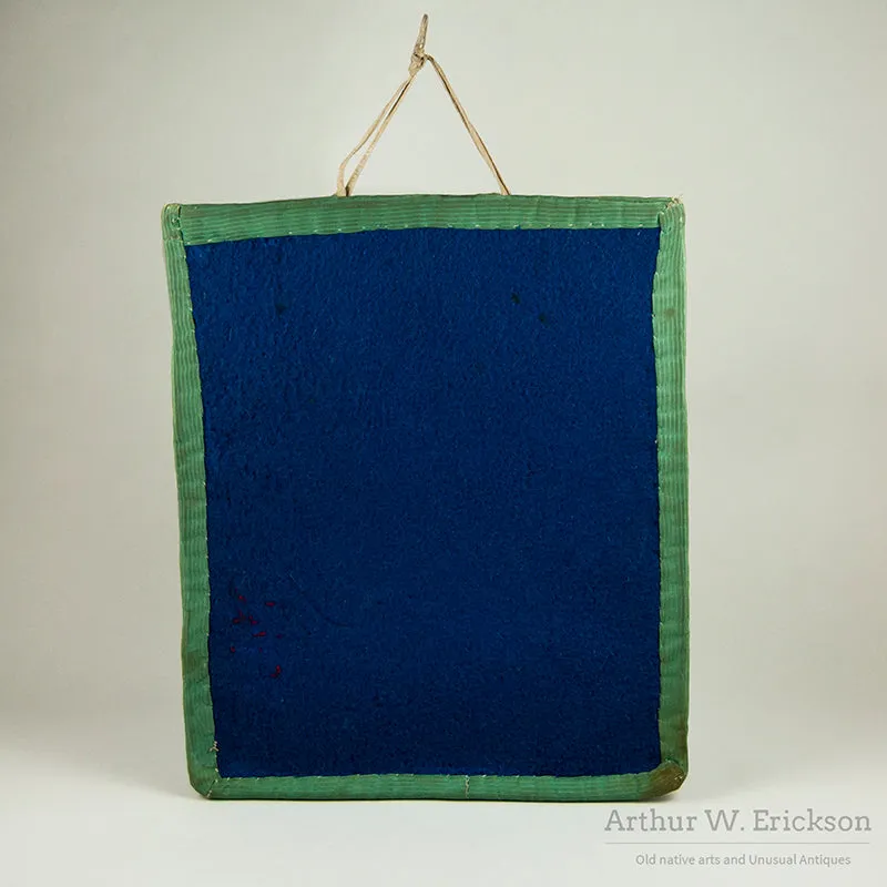 Plateau Beaded Flat Bag with Buffalo