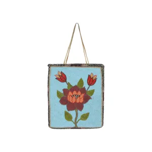Plateau Beaded Flat Bag
