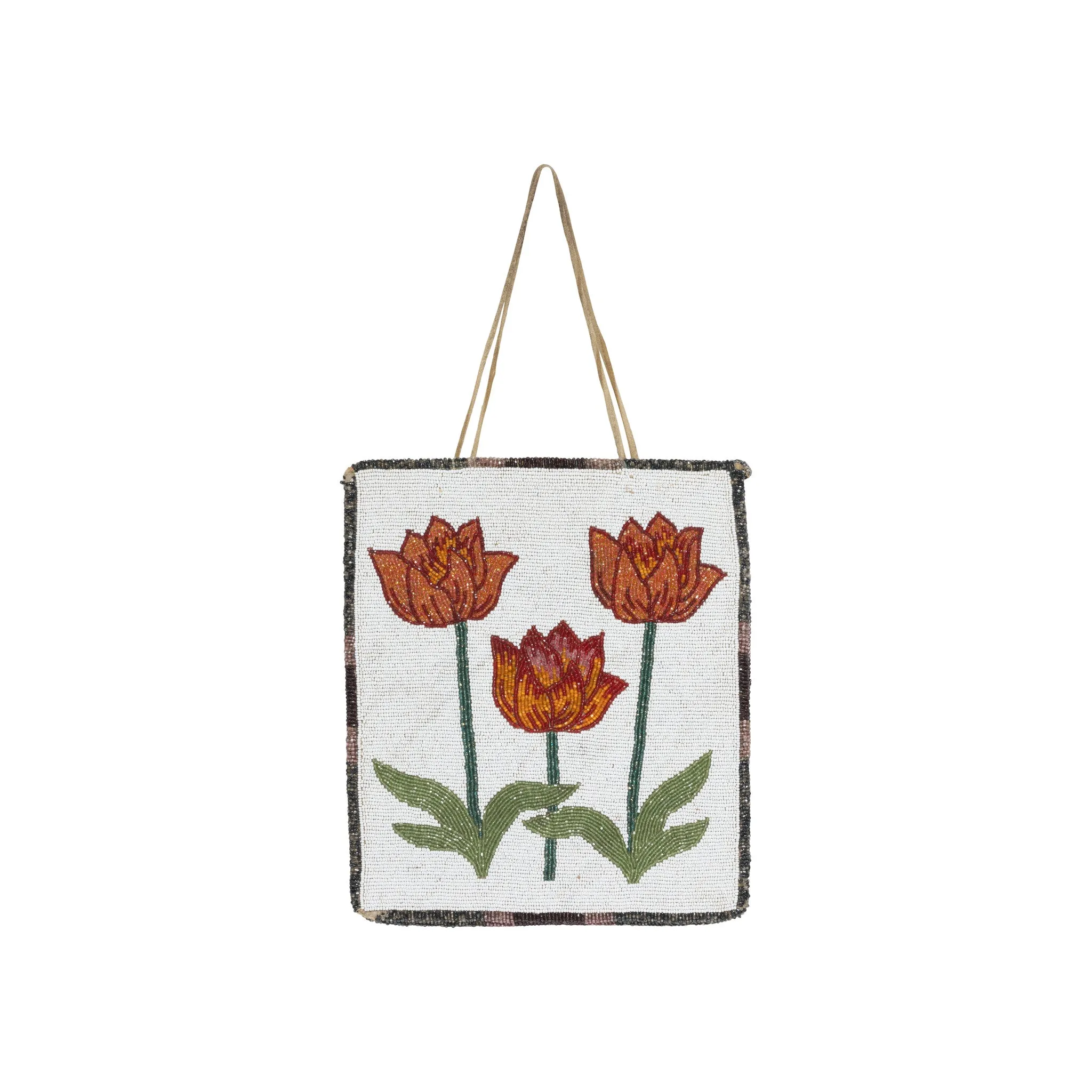 Plateau Beaded Flat Bag