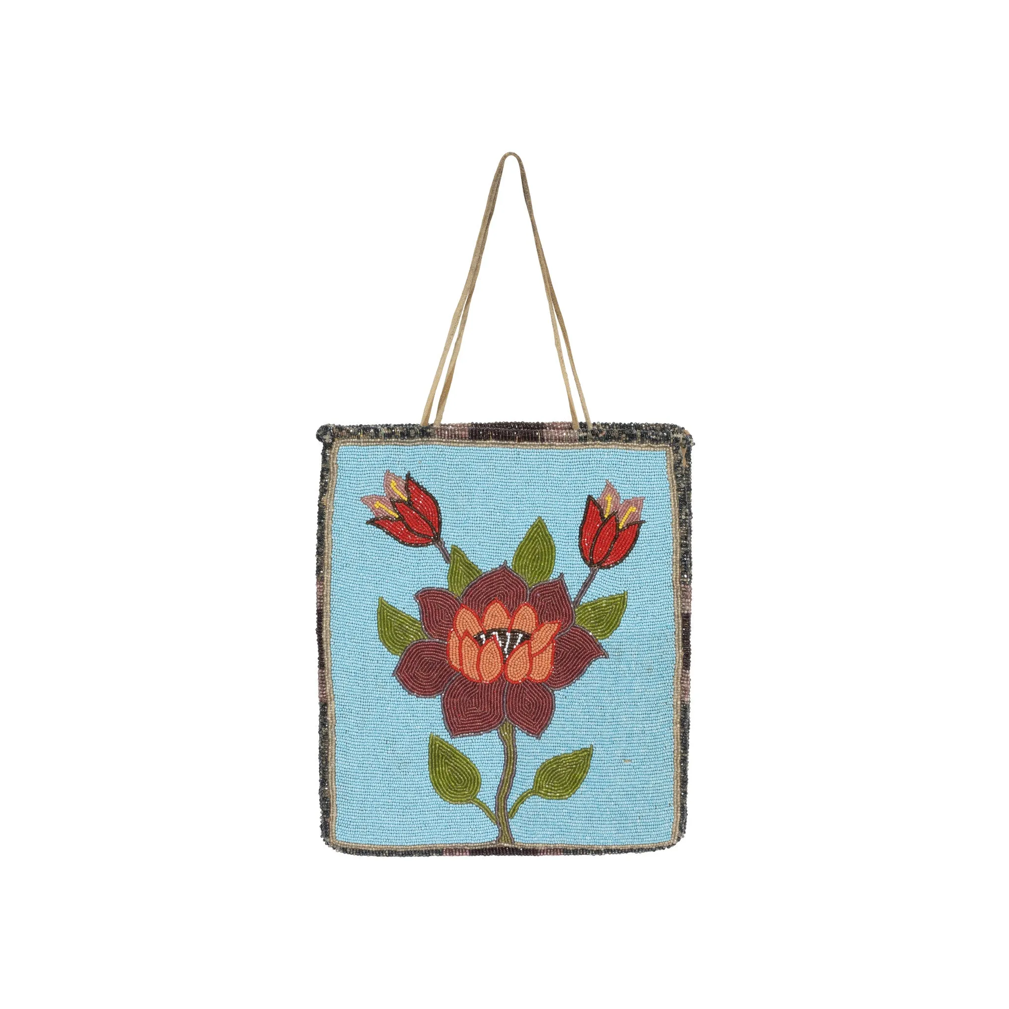 Plateau Beaded Flat Bag