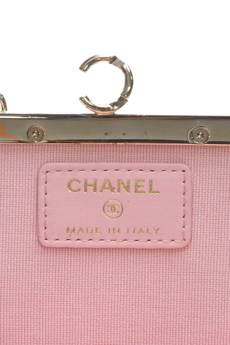 Plexi Quilted CC Clutch