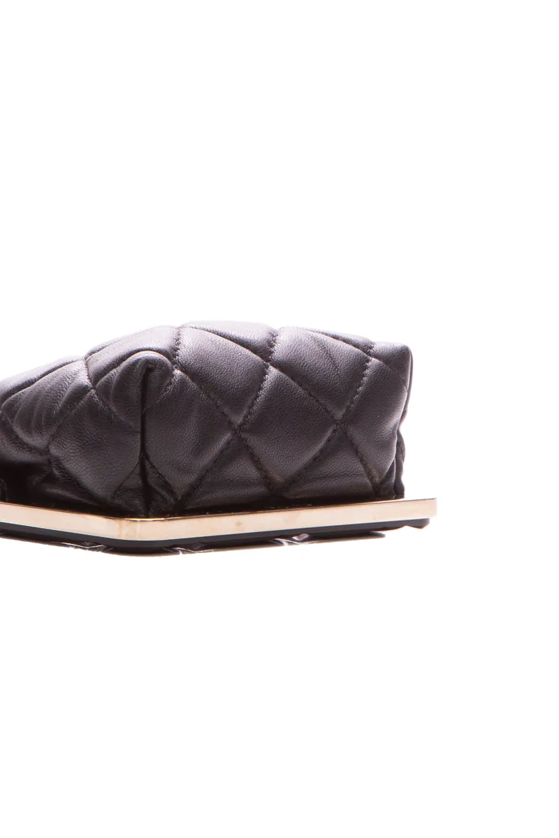 Plexi Quilted CC Clutch
