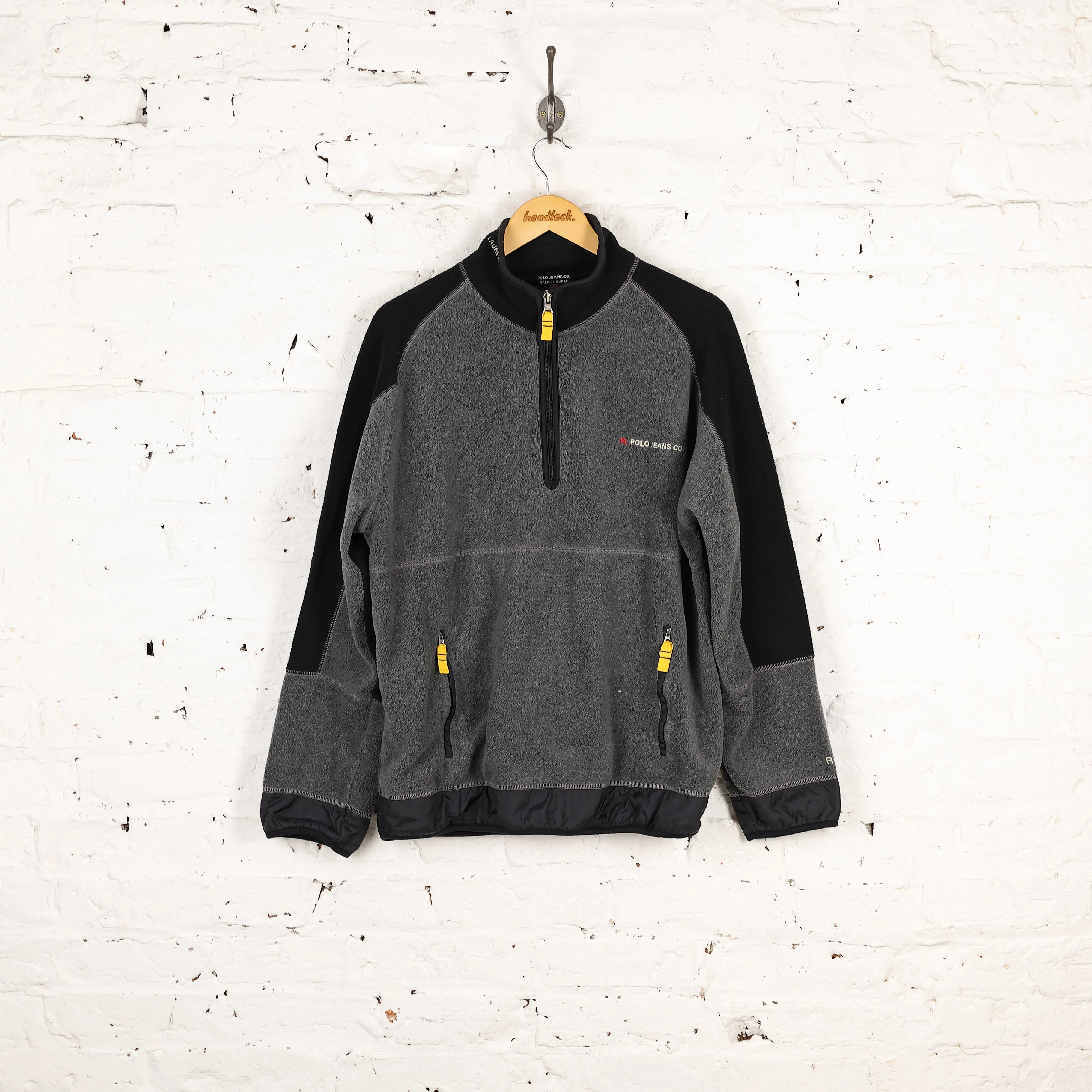 Polo Jeans Ralph Lauren 1/4 Zip Fleece - Grey - L