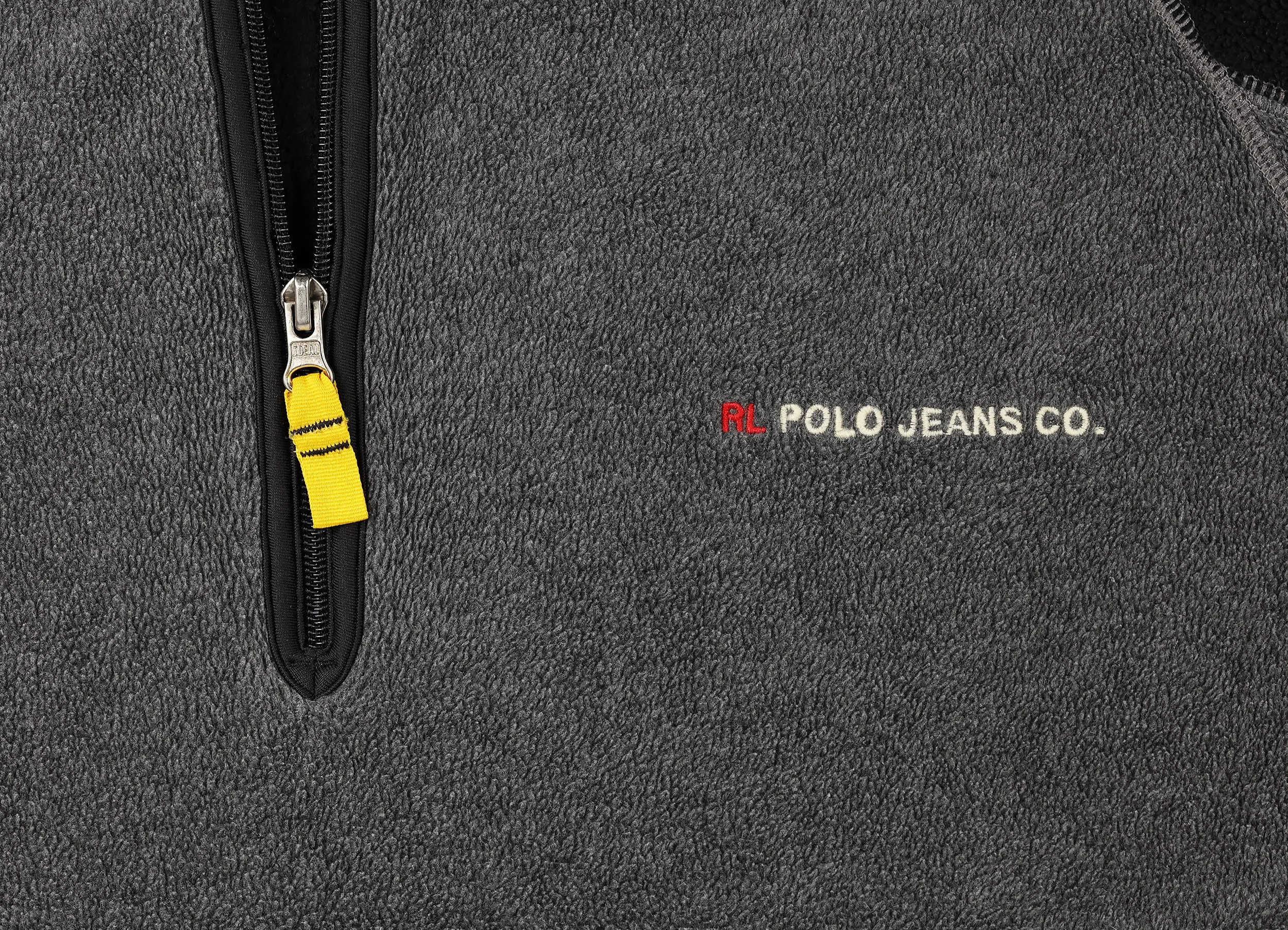 Polo Jeans Ralph Lauren 1/4 Zip Fleece - Grey - L