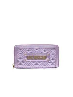 Portafoglio Quilted Pu - Lavanda