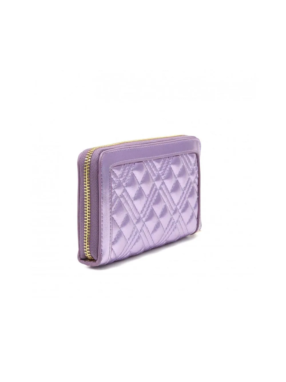 Portafoglio Quilted Pu - Lavanda