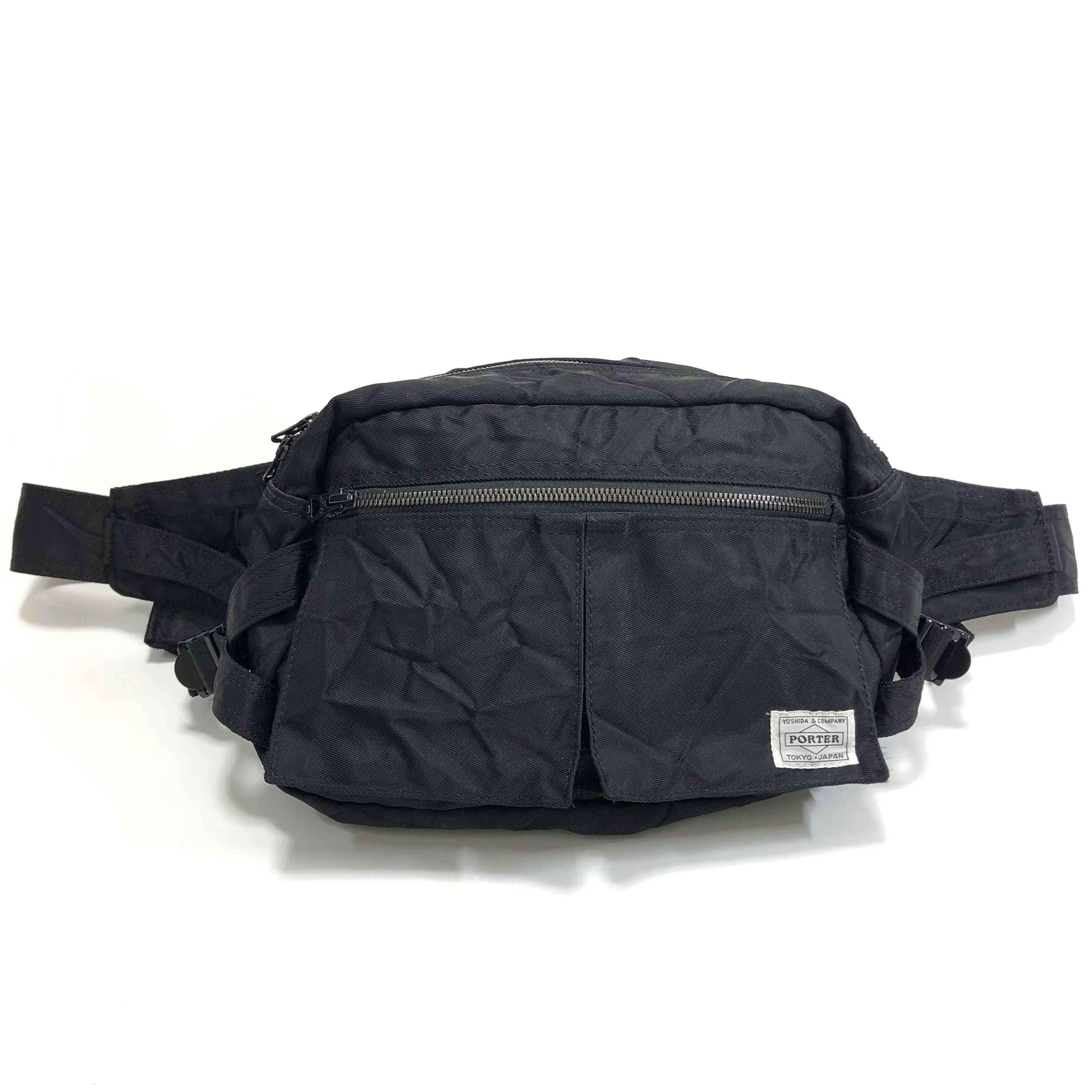 Porter Ride Waist / Shoulder Bag Black