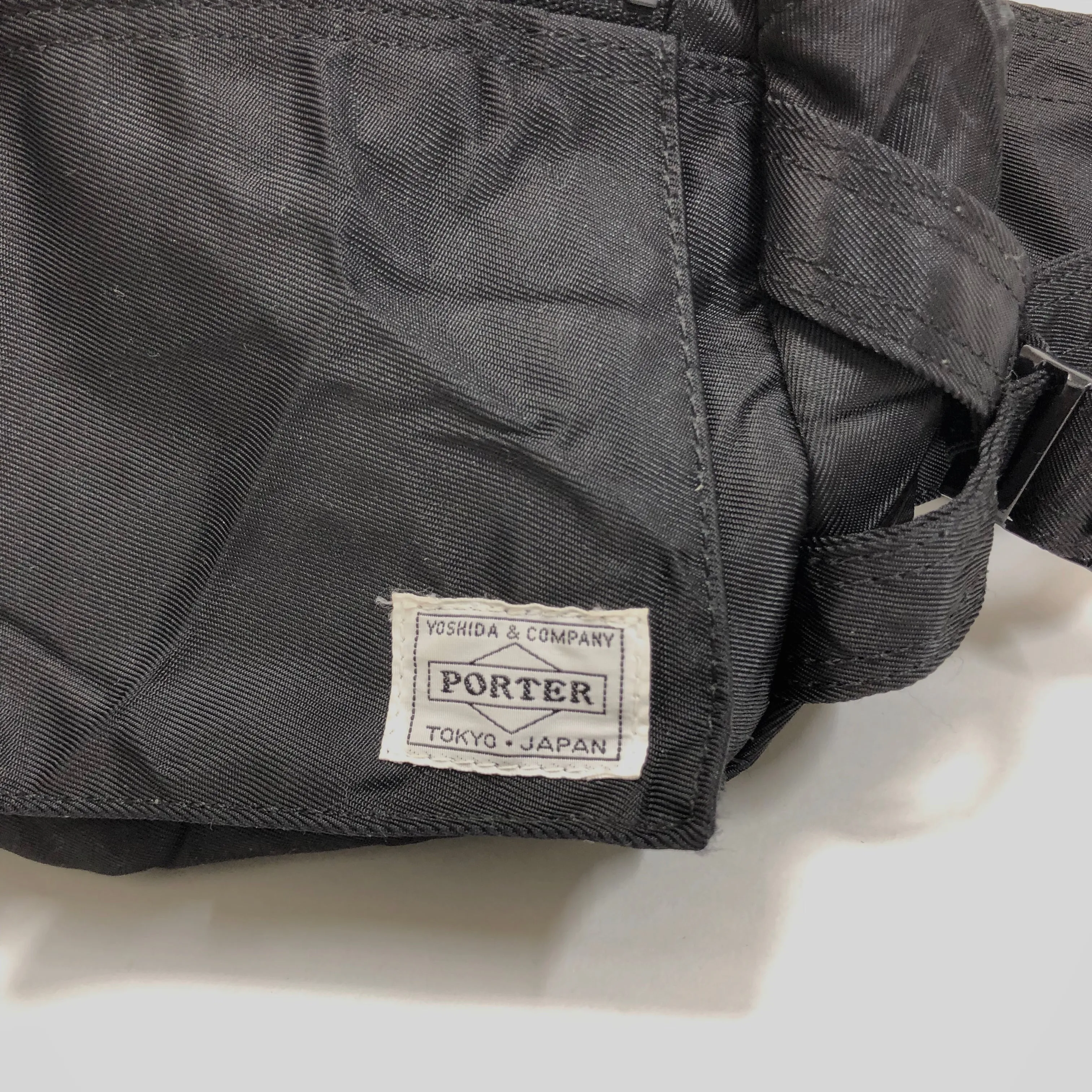 Porter Ride Waist / Shoulder Bag Black