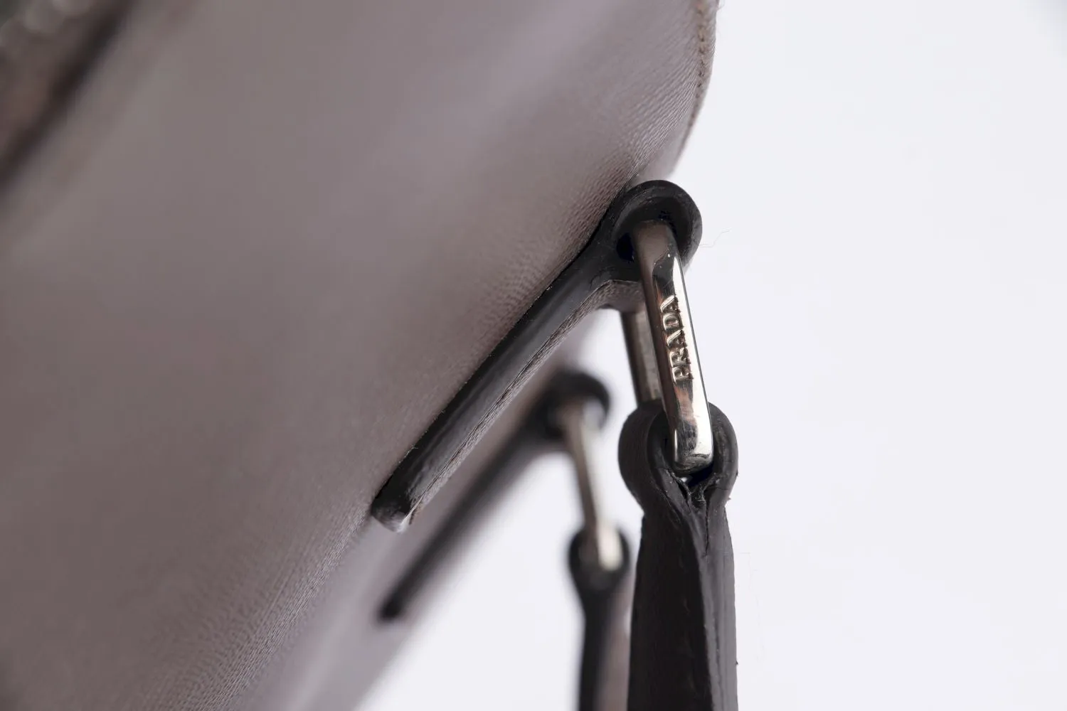 Prada Saffiano Travel Caffe Briefcase (VR0023), with Card, no Dust Cover