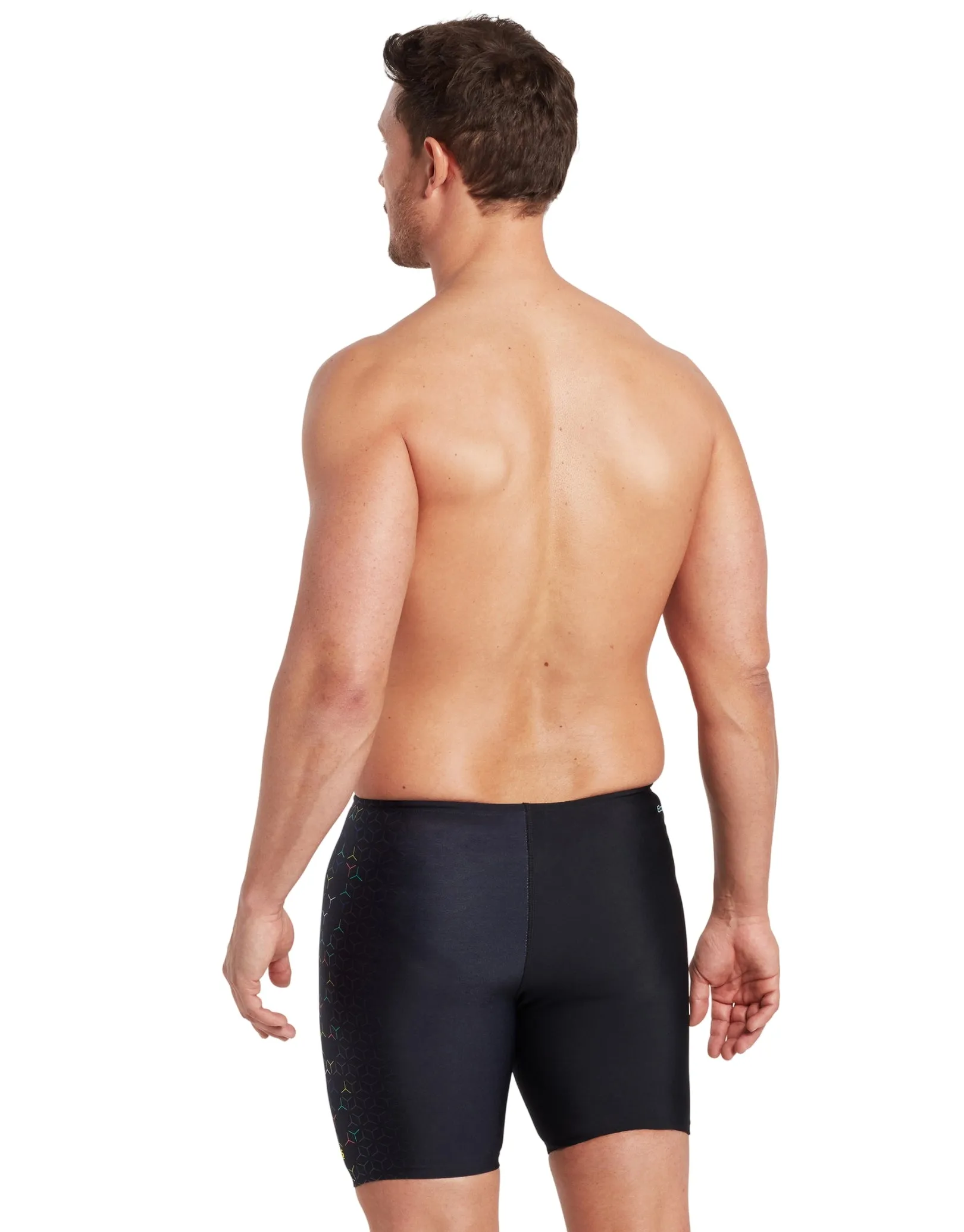 Predator Mid Swim Jammer - Black/Multi