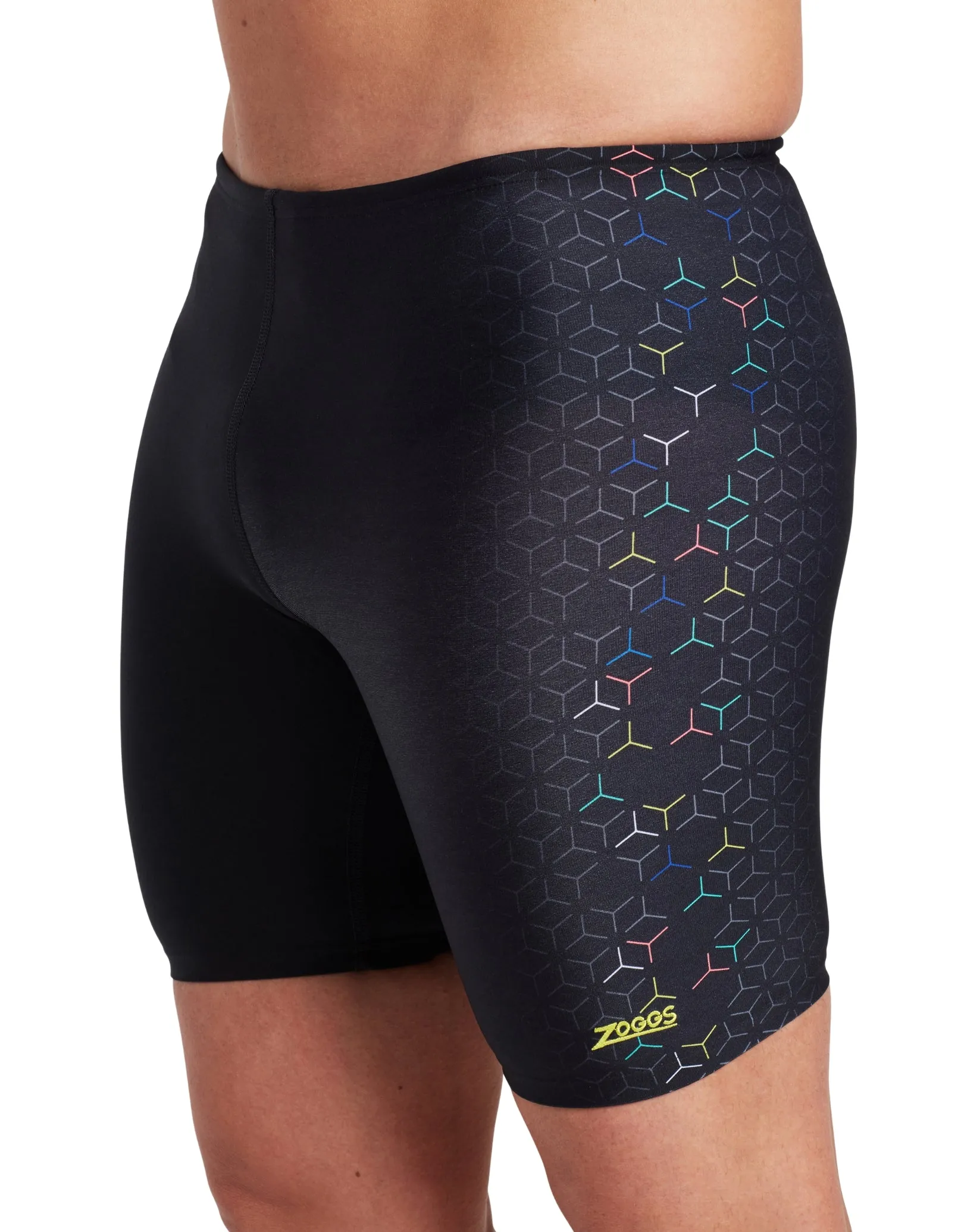 Predator Mid Swim Jammer - Black/Multi