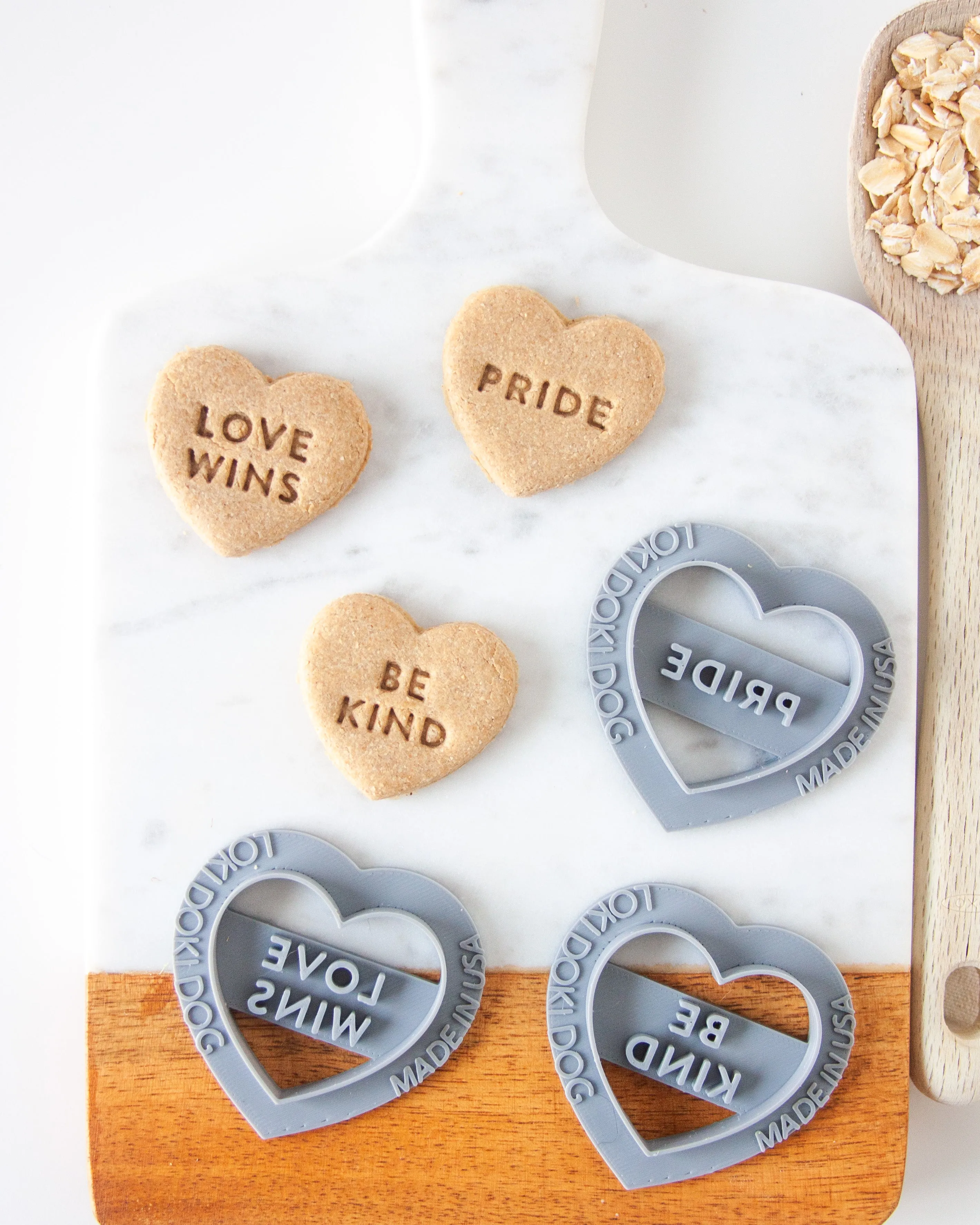 Pride Conversation Hearts - Pride Cookie Cutters