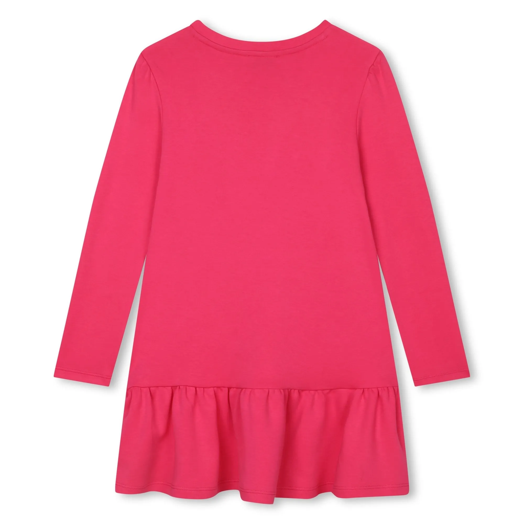 Printed Dress - Fuschia