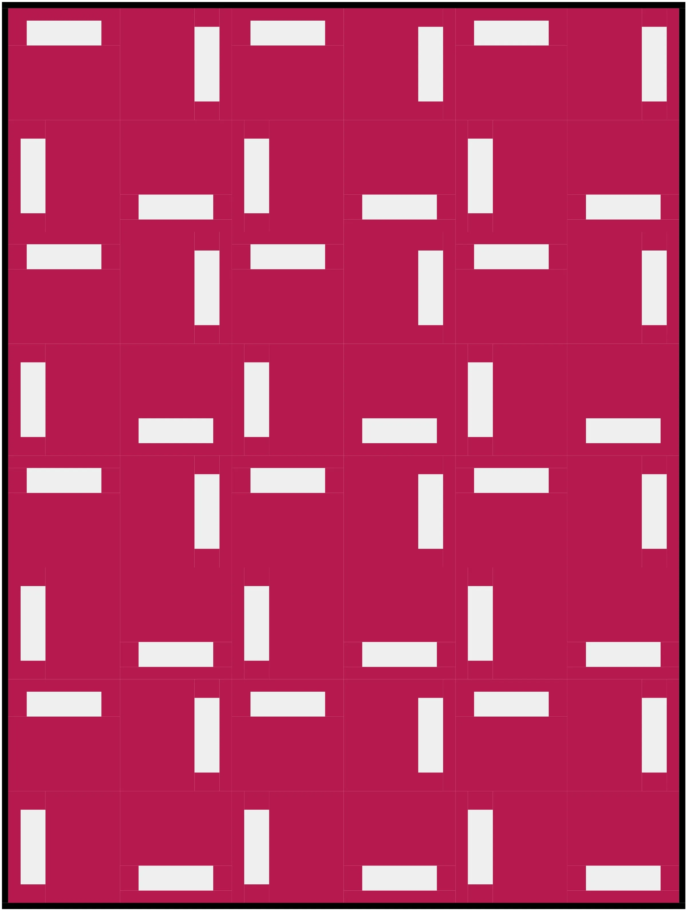 Privacy Window Quilt Block Pattern