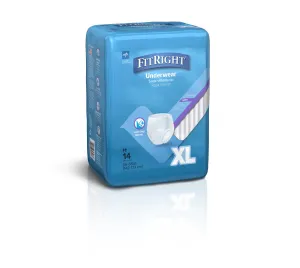 Protection Plus Super Protective Adult Underwear, X-Large (bag of 14)