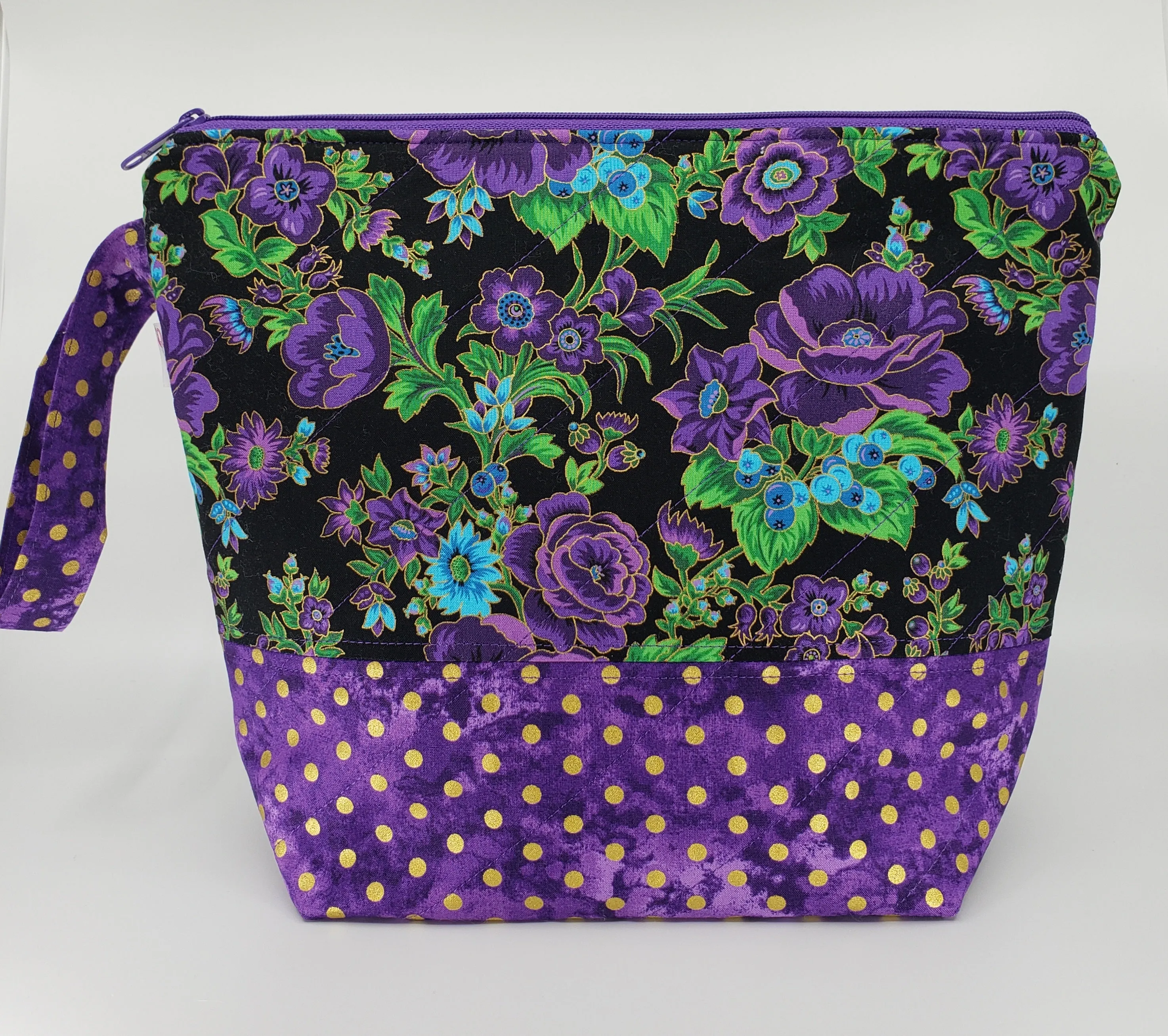 Purple Opulence - Project Bag - Medium