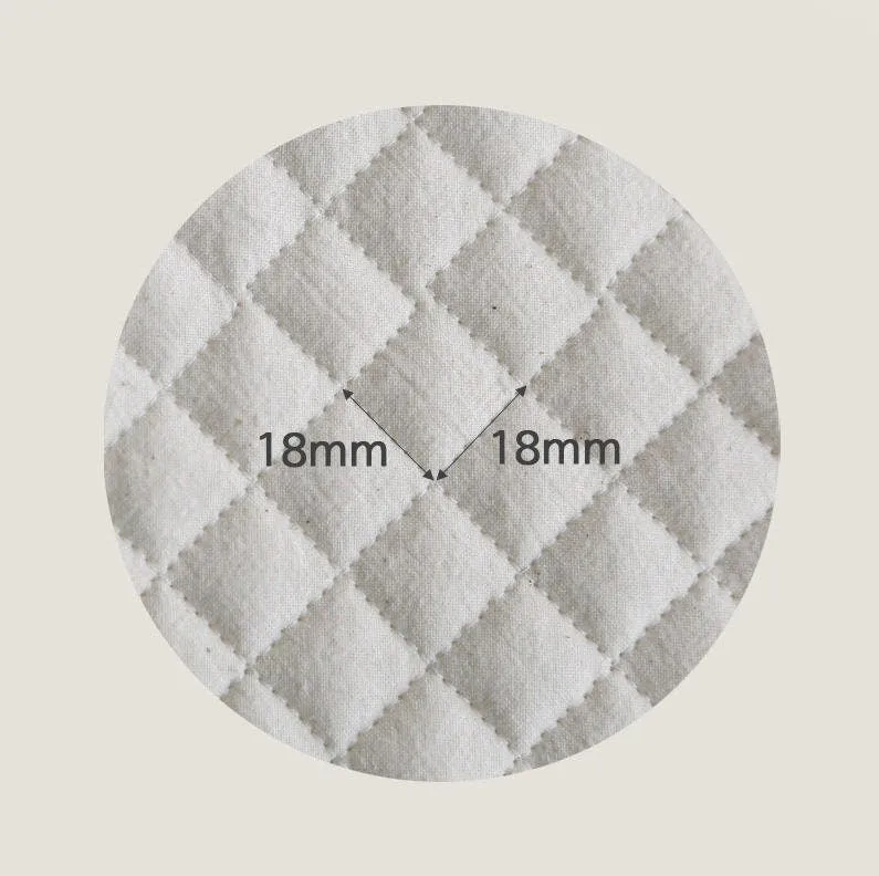 Quilted Cotton Fabric, Pre-washed Solid Cotton Fabric, Quality Korean Fabric - White or Natural - Fabric By the Yard /52121