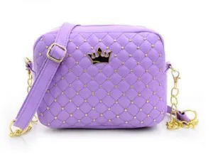 Quilted Crown Crossbody