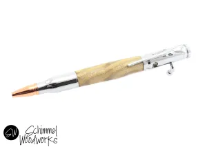 Quilted Maple Bullet Pen