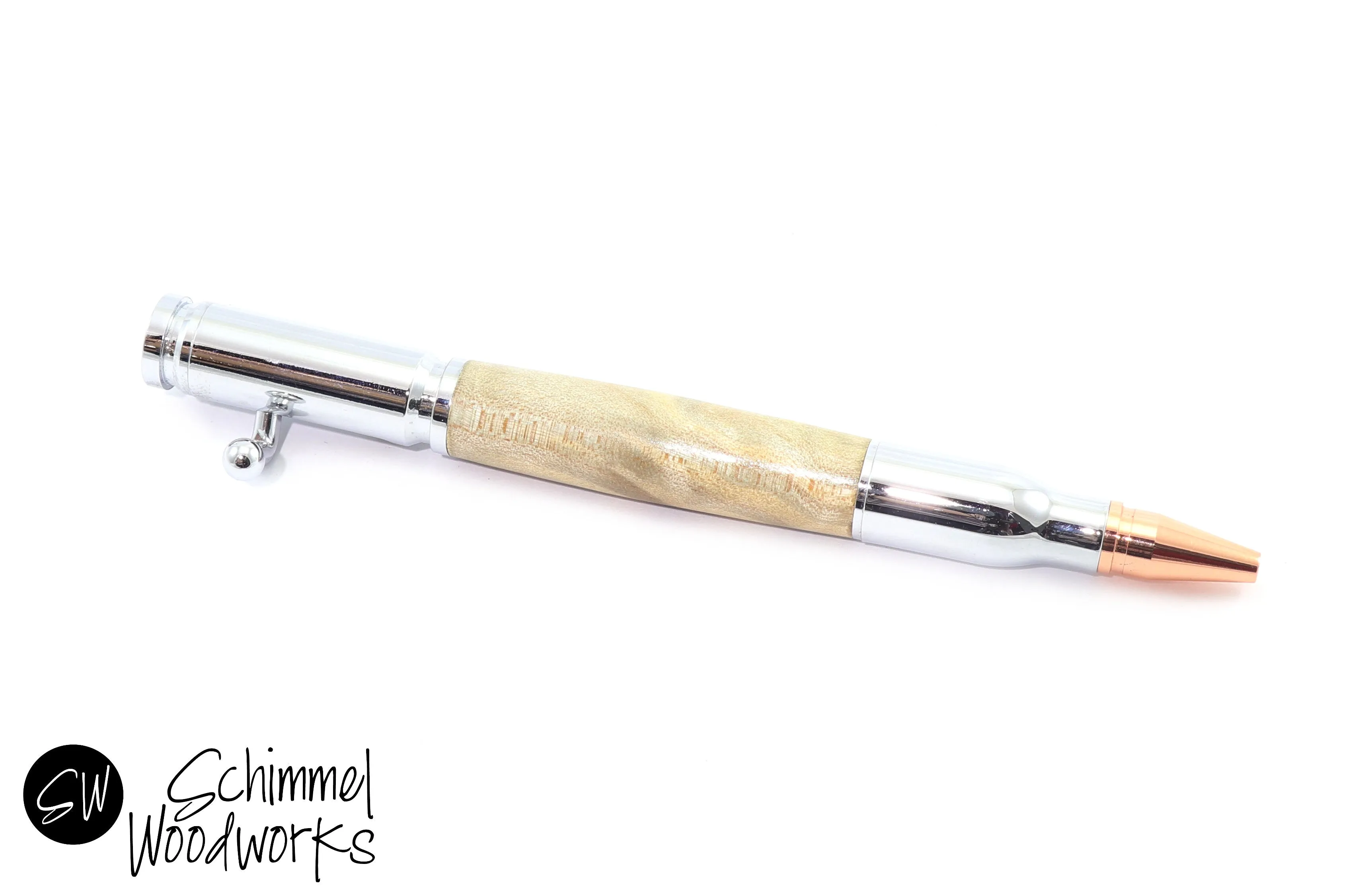 Quilted Maple Bullet Pen