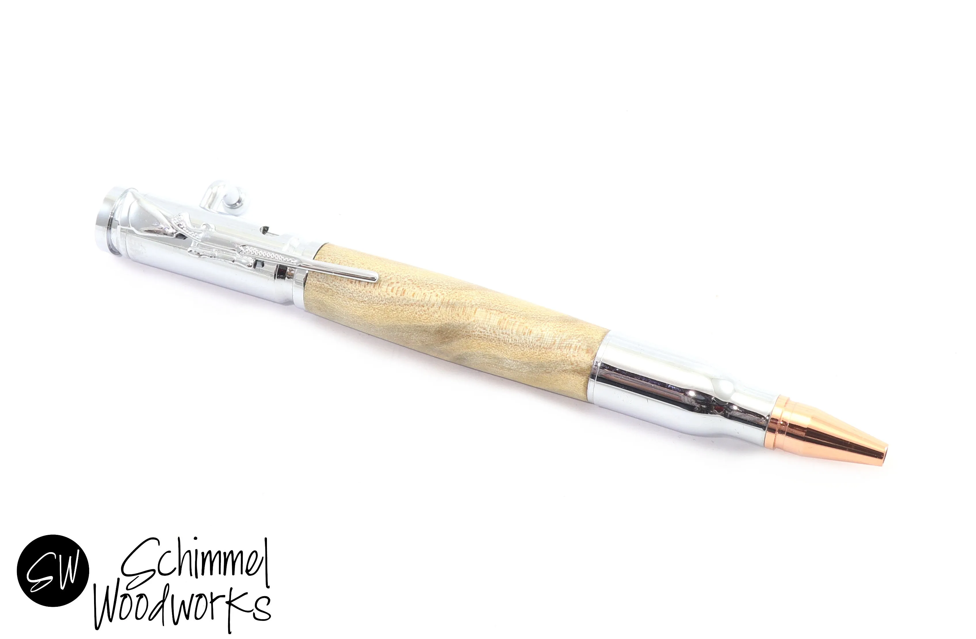 Quilted Maple Bullet Pen
