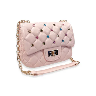 Quilted Purse | Colorful Stone