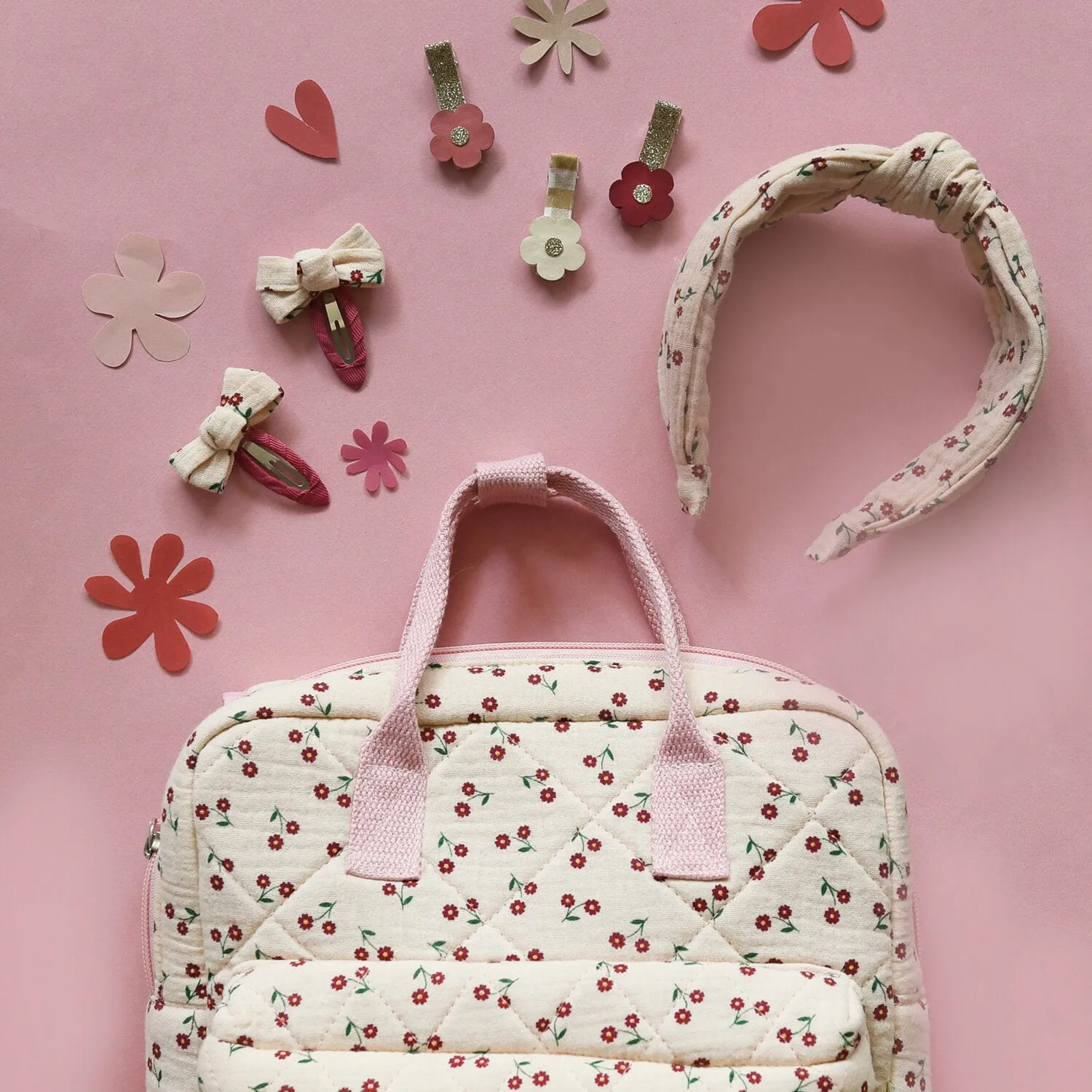 Quilted Wildflower Kid's Rucksack
