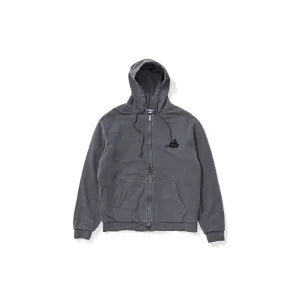 Quilted Work Jacket - Charcoal