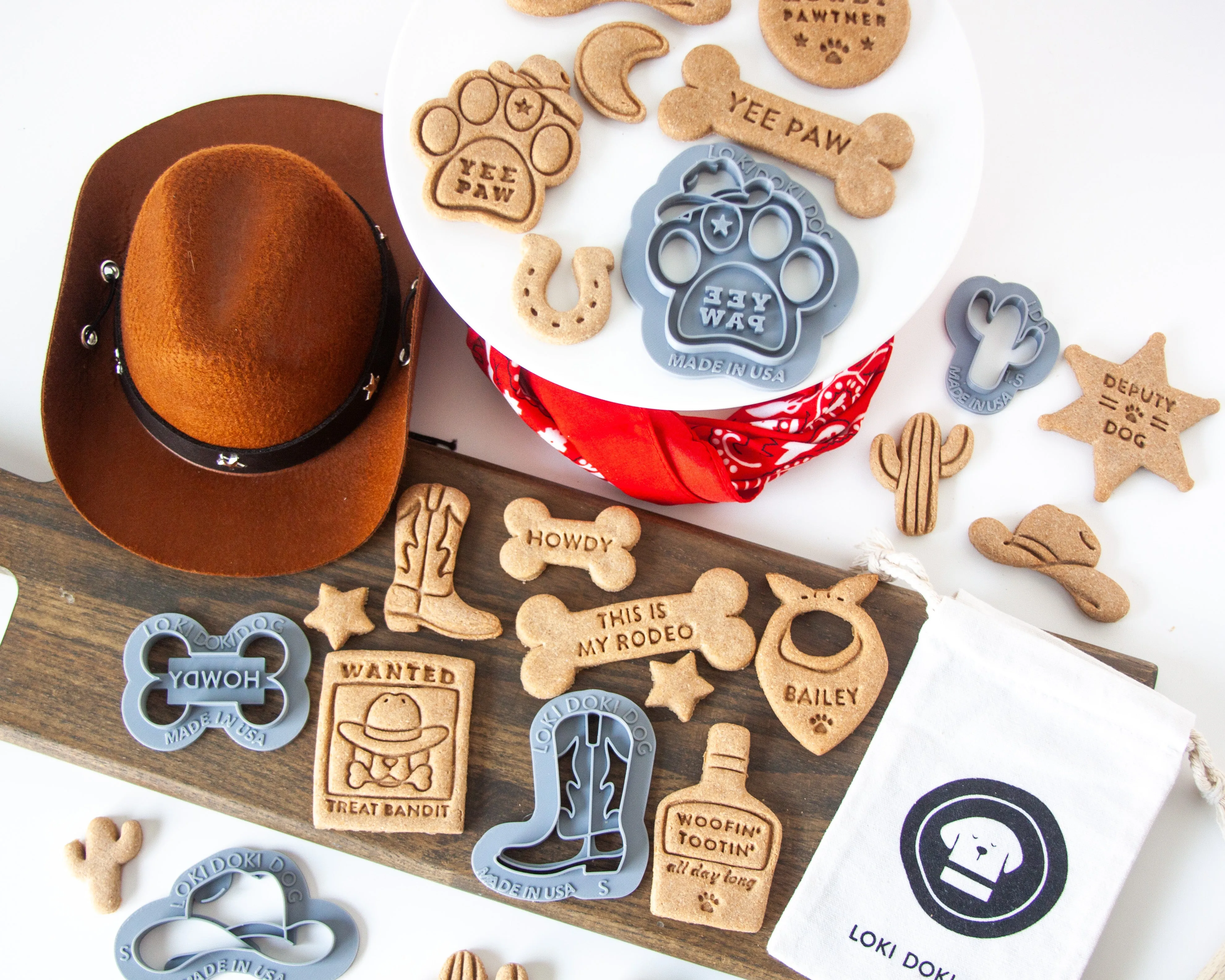 "Deputy Dog" Sheriff Badge Shaped Cookie Cutter