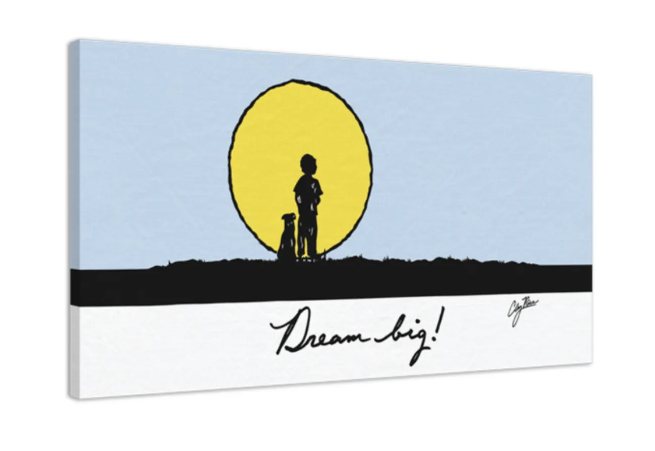 "Dream Big" Canvas